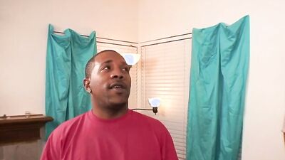 Marley Mason shakes her nice booty while riding a black cock