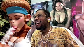candy kong facial, ai generated