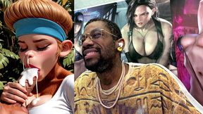 candy kong facial, ai generated