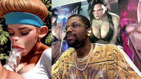 candy kong facial, ai generated