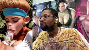 candy kong facial, ai generated