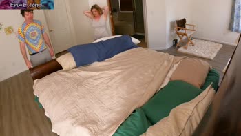 Erin Electra's Step Fantasy with Matthias Christ: Curvy Step Mom Makes Room for Cousin's Pleasure