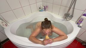 Dildo Ride While Holding My Breath Underwater