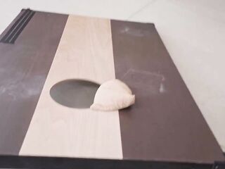 Red Eviee Plays A Hawt Game Of Cornhole In advance of Getting Drilled