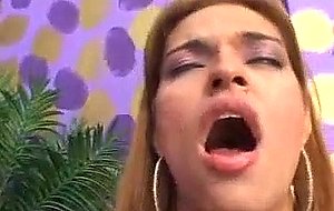 One guy for two shemales pleasure