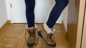 ADIRONDACK UGG BOOTS JOI BOOT WORSHIP - MP4 HD