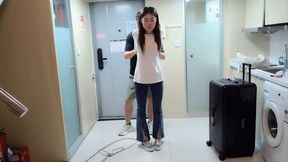 Audition - Straight arm bondage experience (Chinese model DanWei)