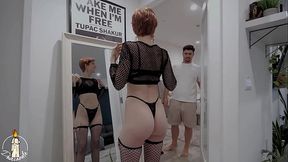 SHE DRESSED LIKE A SLUT AND GOT THE CREAMPIE SHE WANTED