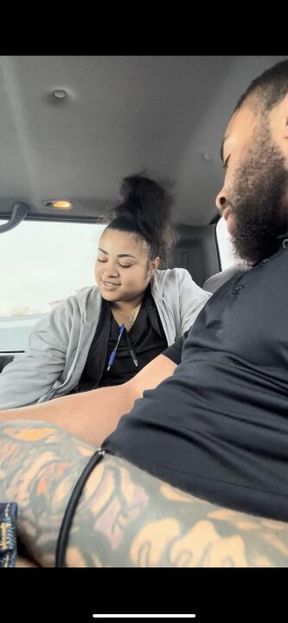Light skin nurse gives me a footjob