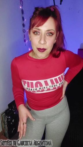 Your Cheating Girlfriend Showing Off Bulges at the Gym! She Takes Home the Biggest Cock! JOI Argentina 1