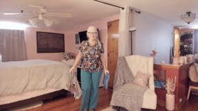 Step-Mom Strips To Take Care Of You