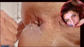 Rough anal for an Italian teen: Ehy Stepdaddy! Make me punished, I deserve a good punishment in the ass!