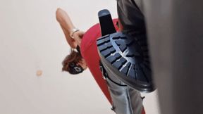 You'll get a closeup of my new boots!