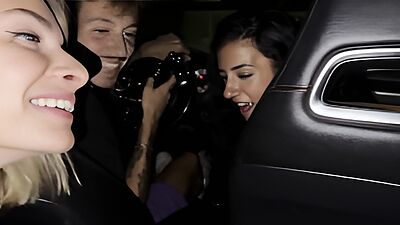 While we were returning home from the cinema in. car with friends, I started sucking the cock of the guy sitting in the back with me