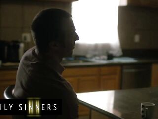 FAMILY SINNERS - Agreeable Stepsister Can’t Resist Her Stepbrother’s Touch After Their Wild Hookup At The Wedding