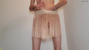 Fringe Skirt -couldn't Wait- Try on