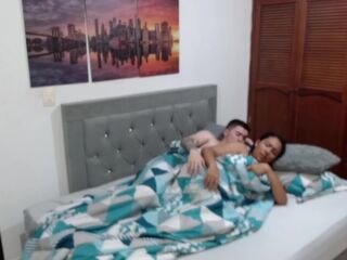 Horny couple records themselves having sex
