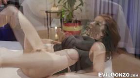 ”Tantalizing hottie loves when she is ravaged rough & hard”