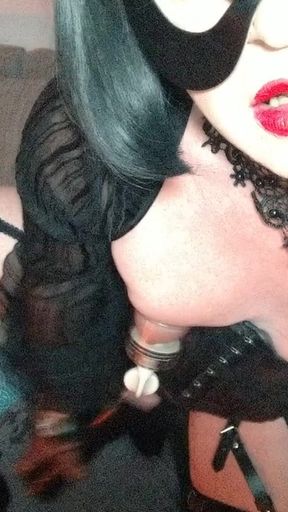 Naughty Trans Batgirl