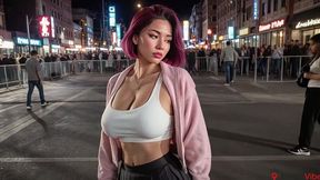 i had sex with my college friend right on the shopping street, in public, and she sucked my dick off hard.[ai]