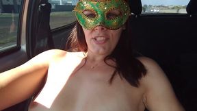casada gostosa muito puta se masturbando na estrada
