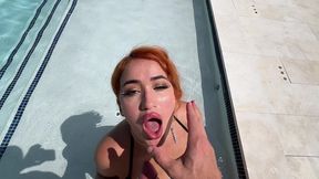 jmac gets ass eaten by big booty babe nia bleu & drops a huge load on her ass
