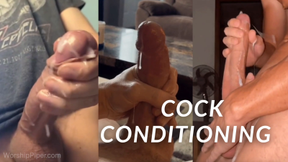 COCK CONDITIONING: Encouraged Bi Cock Worship Princess Piper