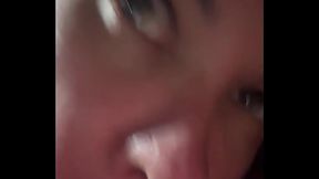 Addicted MILF eats big cock and shows off her curvy body