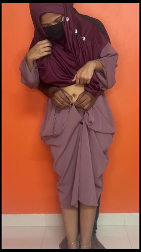 Jaw-dropping moment from &quot;MUSLIM HIJABI woman wants to be pregnant Hindi Audio Sex Video&quot;