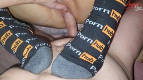 Fucking my stepson in branded socks