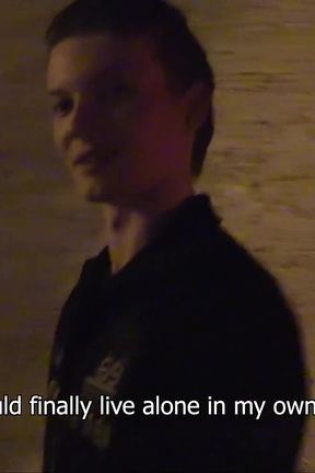 Czech Hunter - Cold Night Dicktraining Anti Smoking Student Sells His Straight Virgin Ass for Cash and Takes a Deep
