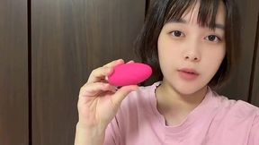 Neglected Asian hottie has to masturbate all on her own