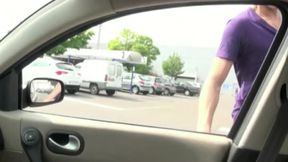 Outdoor sex-tape in exhib near the road