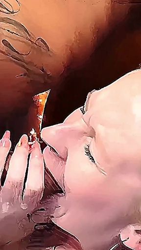 Key moment from "Slutty Britt Loves To Gag On BBC"