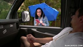 Scarlett's wild ride on the infamous Bang Bus (bb14917)