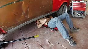 Brock Cooper-Garage Stroke and Cum