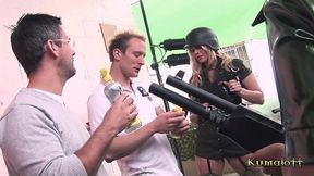 jordan kingsley a perfect knockers fit babe is cummed in face lustfully by paul chaplin.