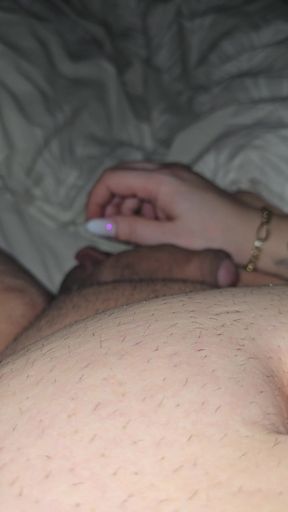 Lonely step mom wasn't scared of step son dick in erection and touch it