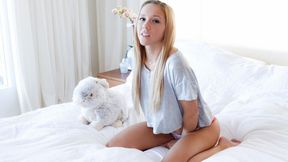 Cutie with an innocent look nailed from behind