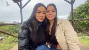 ASIAN QUEEN AND ASIAN PRINCESS WITH LOTS OF STICKY AND CLINGY KISSES PART 1 BY KIARA NISSE AND ANA AYUMI CAM FULL HD