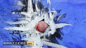 Big Cock Teases Art-Loving Girl Who Can't Resist Touching It