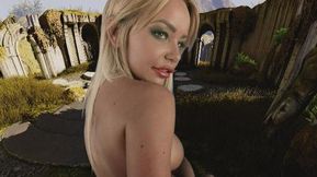 Busty Blonde Using Your Cock To Get Orgasm - Rachel E And Rachele Richey