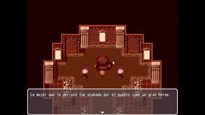 Busty MILF takes demon king's dick in rough interracial scene