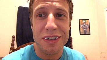 Vampire Teases Shrunken Homo Before Eat