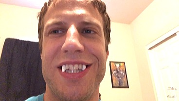 Vampire Teases Shrunken Homo Before Eat