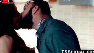 TSSexual.com  Sofia Sanders Takes on Two Titans of the Bedroom