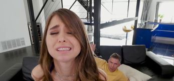 Unbelievable teen Riley Reid nailed by hung older dude