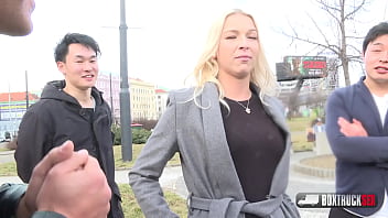 Hot Karol lilien having passionate sex in our truck