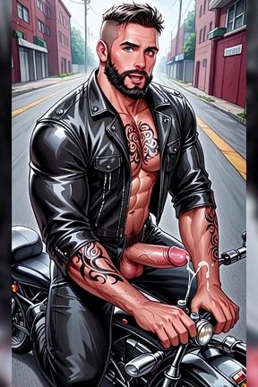Ai Biker Gay Men Slideshow