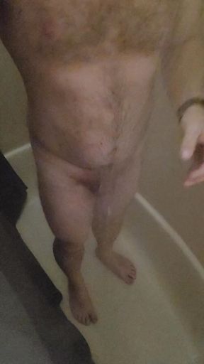 Getting clean at the house again